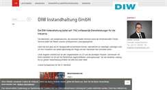 Desktop Screenshot of diw-instandhaltung.com